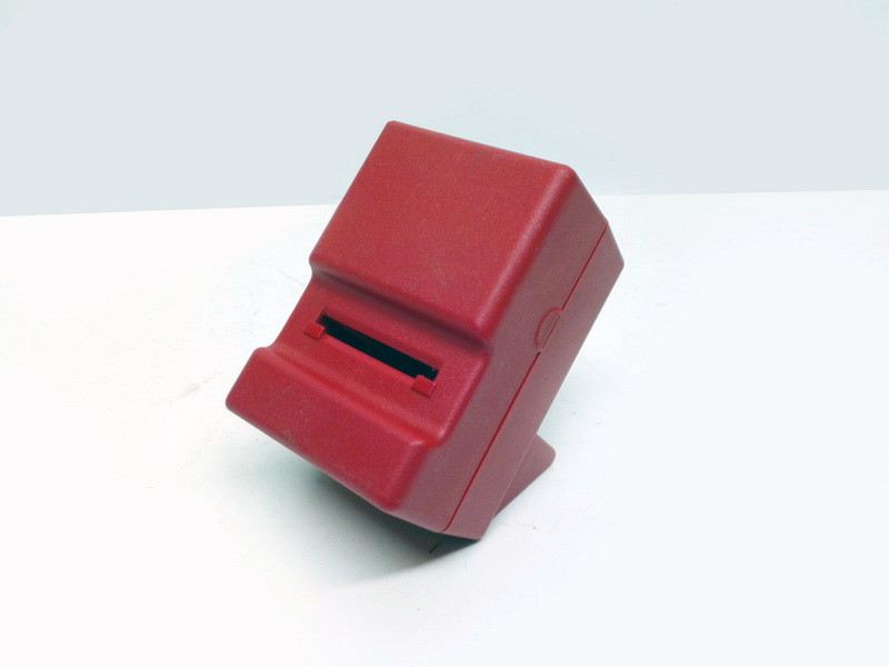 visor diapositivas pilas plastico rojo 12x8x12 1u